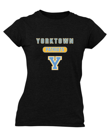 Yorktown Patriots Mascot #3 Women's SS T-Shirt