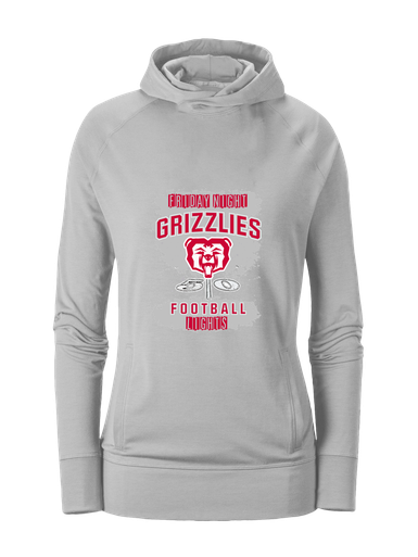 McMinnville Grizzlies Football #6 Women's Hoodie