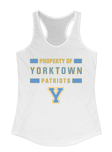 Yorktown Patriots Property Of Women's Tank Top