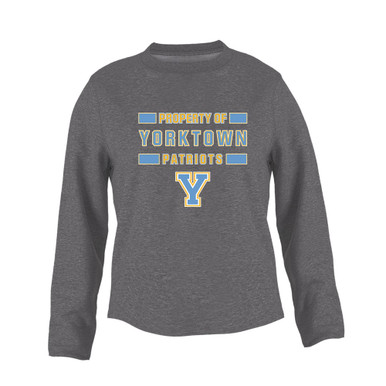 Yorktown Patriots Property Of Women's Sweatshirt