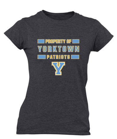 Yorktown Patriots Property Of Women's SS T-Shirt