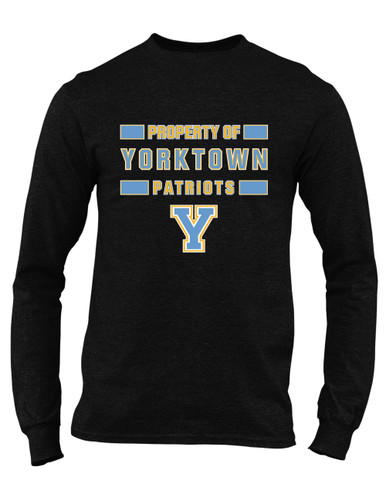 Yorktown Patriots Property Of Men's LS T-Shirt