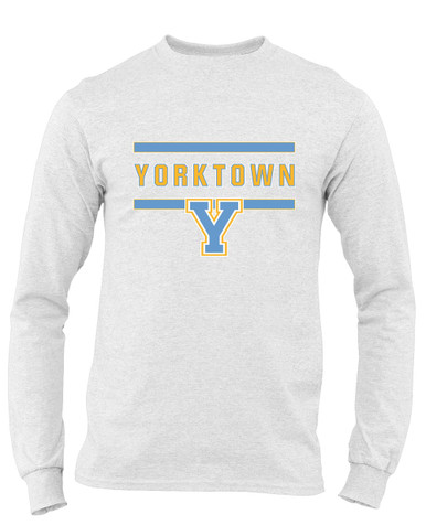 Yorktown Patriots Mascot #4 Men's Premium LS T-Shirt