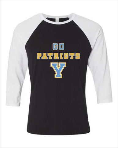 Yorktown Patriots Go Team Women's Baseball T-Shirt