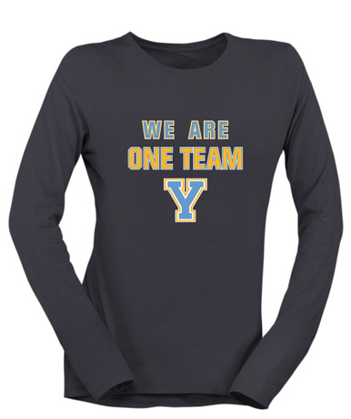 Yorktown Patriots We Are One Team Women's LS T-Shirt