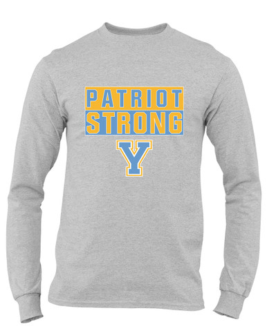 Yorktown Patriots Strong #1 Men's Premium LS T-Shirt