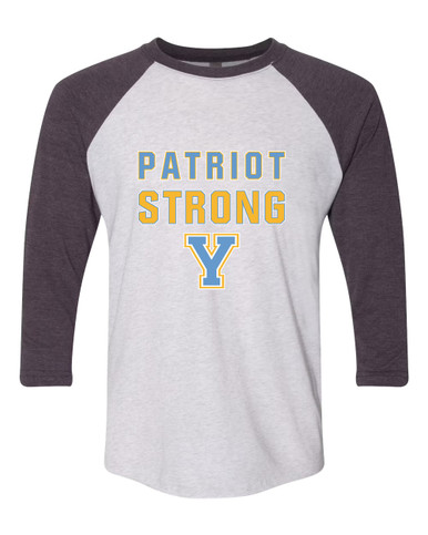 Yorktown Patriots Strong #2 Women's Baseball T-Shirt