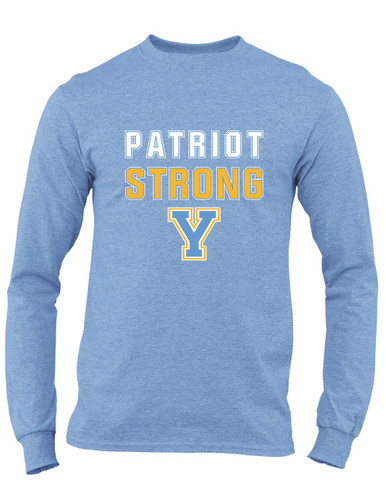 Yorktown Patriots Strong #2 Men's LS T-Shirt