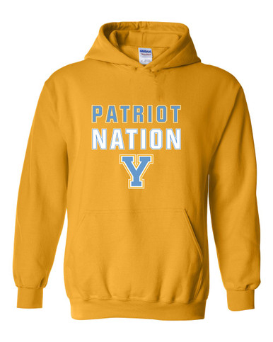 Yorktown Patriots Nation #2 Men's Hoodie