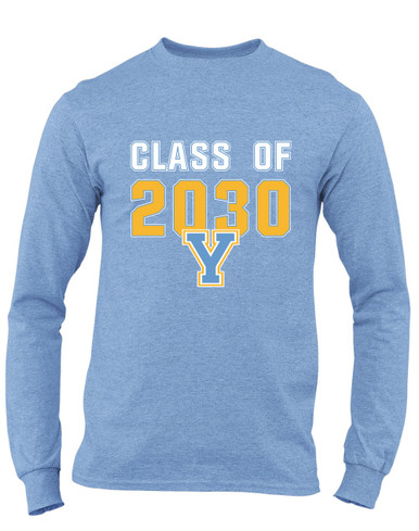 Yorktown Patriots Class of 2030 Men's LS T-Shirt