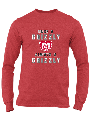 McMinnville Grizzlies Once A Men's LS T-Shirt