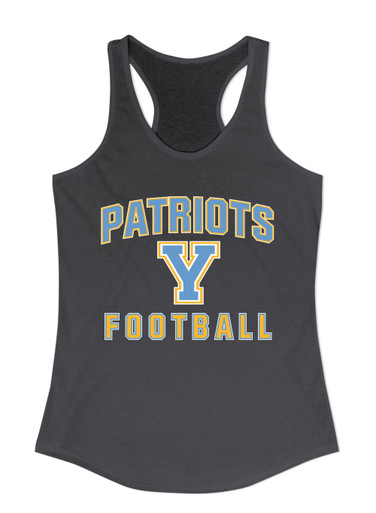 Yorktown Patriots Football #1 Women's Tank Top