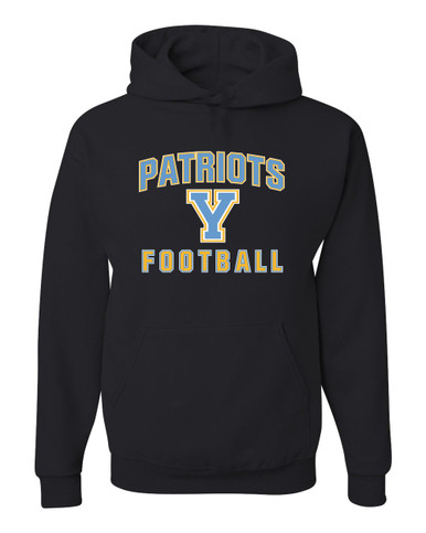 Yorktown Patriots Football #1 Men's Premium Hoodie