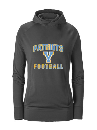 Yorktown Patriots Football #1 Women's Hoodie