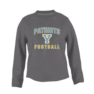 Yorktown Patriots Football #1 Women's Sweatshirt