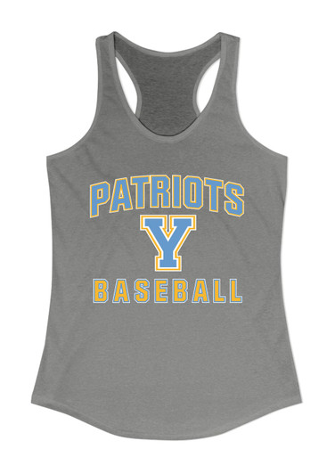 Yorktown Patriots Baseball #1 Women's Tank Top