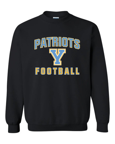 Yorktown Patriots Football #1 Men's Sweatshirt