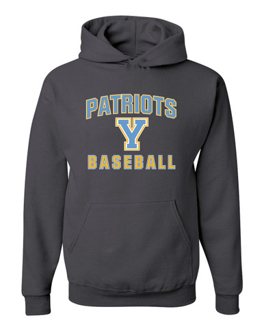 Yorktown Patriots Baseball #1 Men's Premium Hoodie