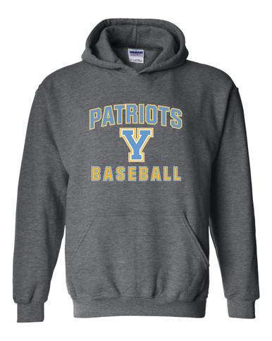 Yorktown Patriots Baseball #1 Men's Hoodie