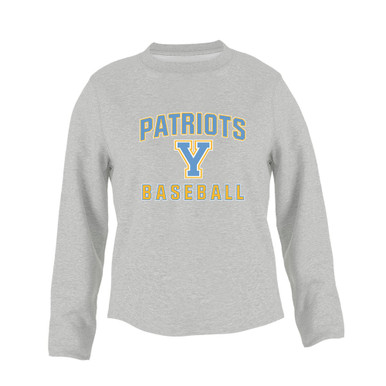 Yorktown Patriots Baseball #1 Women's Sweatshirt