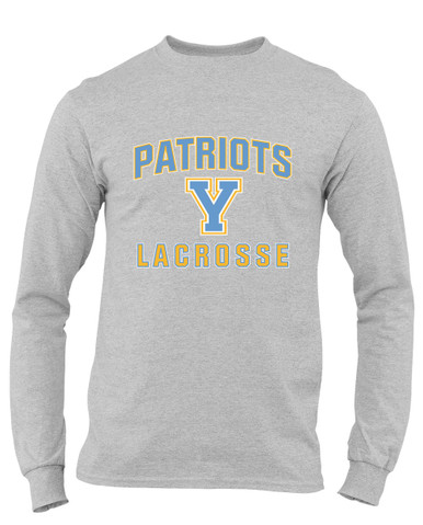 Yorktown Patriots Lacrosse Men's Premium LS T-Shirt