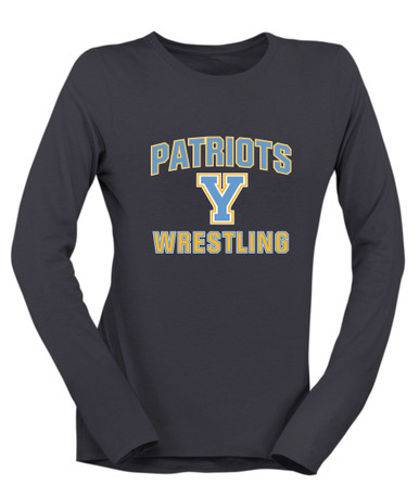 Yorktown Patriots Wrestling Women's Premium LS T-Shirt