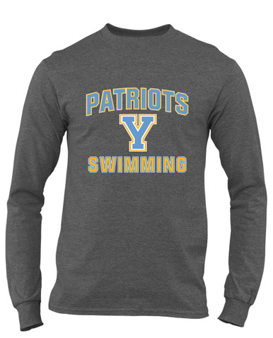 Yorktown Patriots Swimming Men's Premium LS T-Shirt