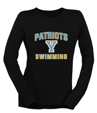 Yorktown Patriots Swimming Women's LS T-Shirt