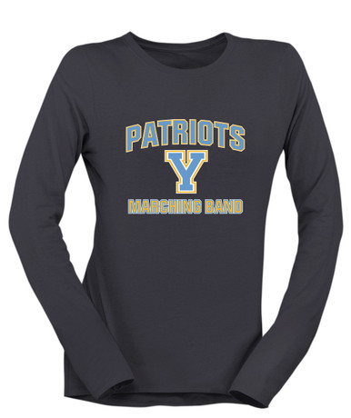 Yorktown Patriots Marching Band Women's LS T-Shirt