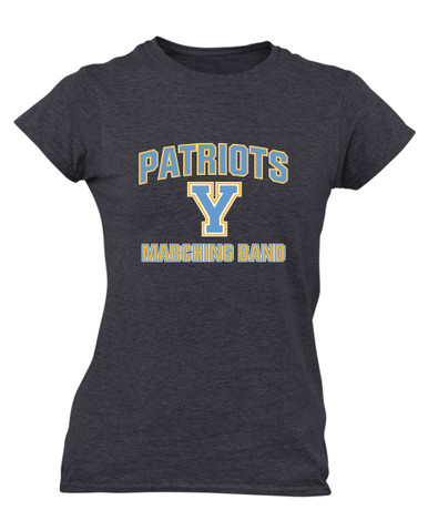 Yorktown Patriots Marching Band Women's Premium SS T-Shirt