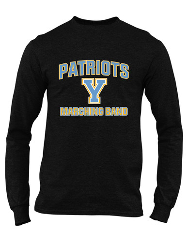 Yorktown Patriots Marching Band Men's LS T-Shirt