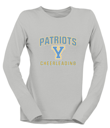 Yorktown Patriots Cheerleading Women's Premium LS T-Shirt