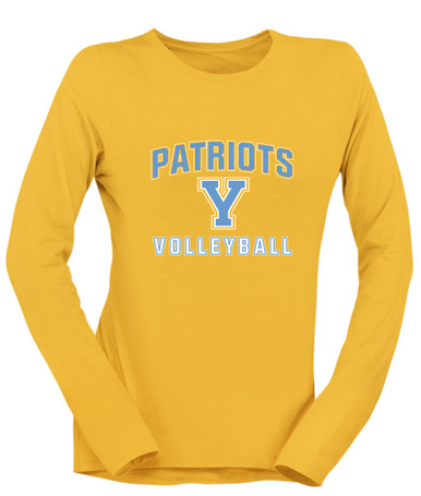 Yorktown Patriots Volleyball Women's LS T-Shirt