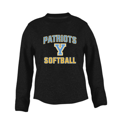 Yorktown Patriots Softball #1 Women's Sweatshirt