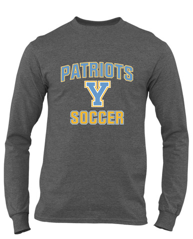 Yorktown Patriots Soccer #1 Men's Premium LS T-Shirt