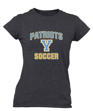 Yorktown Patriots Soccer #1 Women's Premium SS T-Shirt