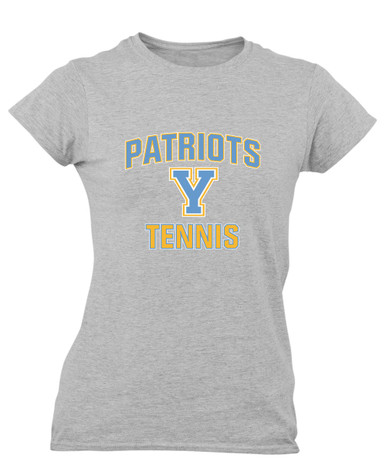 Yorktown Patriots Tennis Women's Premium SS T-Shirt