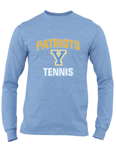 Yorktown Patriots Tennis Men's LS T-Shirt