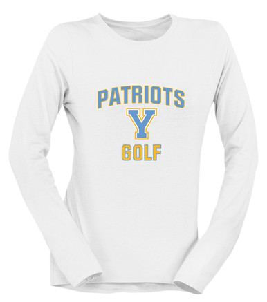 Yorktown Patriots Golf Women's LS T-Shirt