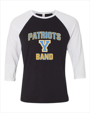 Yorktown Patriots Band # 1 Women's Baseball T-Shirt