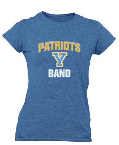 Yorktown Patriots Band # 1 Women's Premium SS T-Shirt
