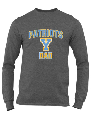 Yorktown Patriots Dad Men's LS T-Shirt