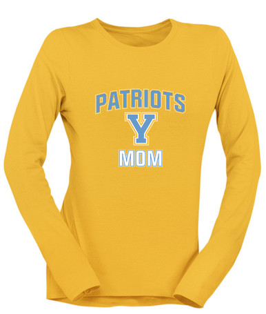 Yorktown Patriots Mom Women's LS T-Shirt