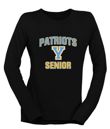 Yorktown Patriots Senior #1 Women's LS T-Shirt