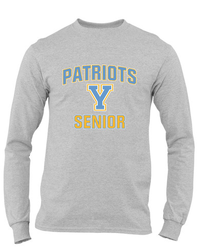 Yorktown Patriots Senior #1 Men's LS T-Shirt