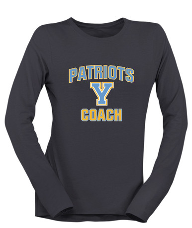 Yorktown Patriots Coach Women's LS T-Shirt