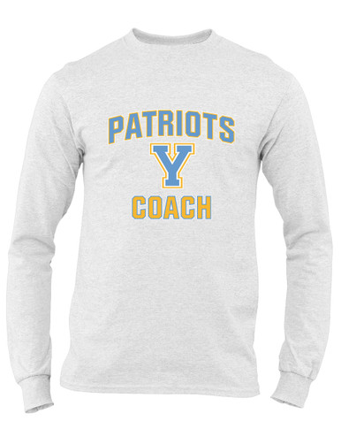 Yorktown Patriots Coach Men's LS T-Shirt