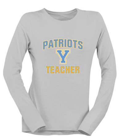 Yorktown Patriots Teacher Women's LS T-Shirt