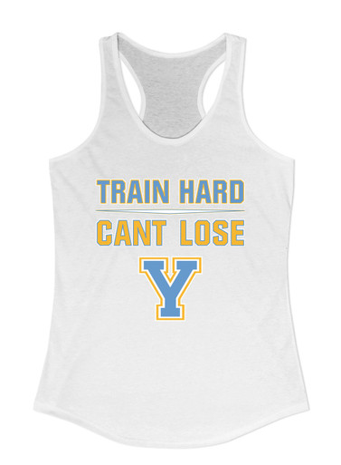 Yorktown Patriots Train Hard, Can't Lose Women's Tank Top