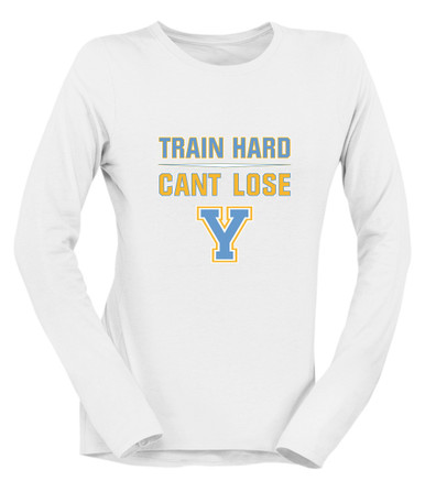 Yorktown Patriots Train Hard, Can't Lose Women's Premium LS T-Shirt